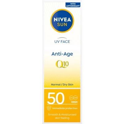 Afbeelding van Sun UV Face anti Age Q10 rimpel zonnebrandcrème SPF50 50ml