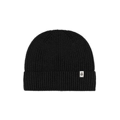 Afbeelding van ROECKL Dop Pure Merino Beanie Black Zwart