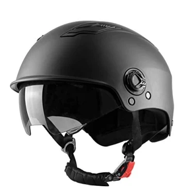 Afbeelding van WESTT Escape Skateboard Helm I met Zonneklep Lichtgewicht Skatehelm Fietshelm BMX Inliner Mannen &amp; Vrouwen Verstelbare Kinriem Zwart S M (55 58cm)