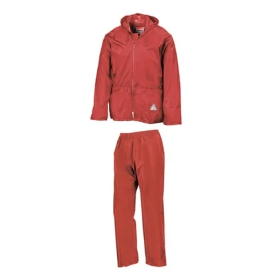 Afbeelding van Rood regenpak van Result S