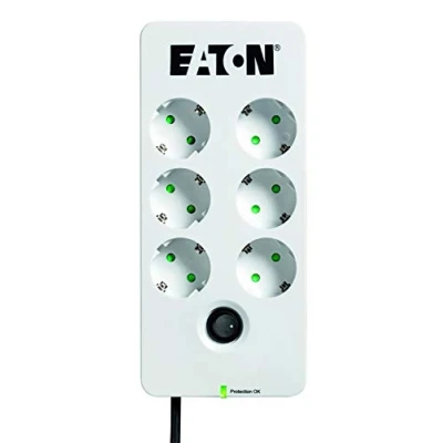 Afbeelding van Eaton ups systemen cont ds comb protection box kunststof wit incl snoer en steker pb6d