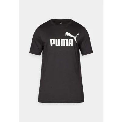 Afbeelding van Puma LOGO TEE Tshirt print, Heren, Maat: 4XL, Black