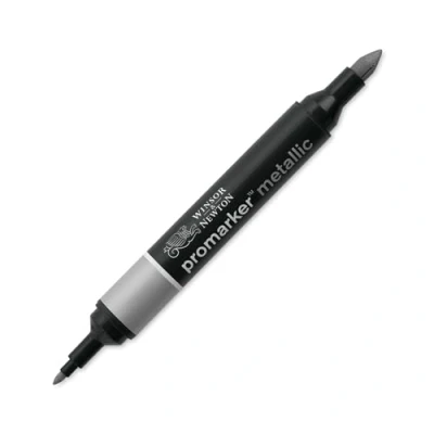 Afbeelding van Winsor &amp; Newton MetallicMarker Silver