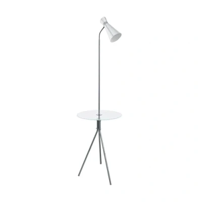 Afbeelding van EGLO 97772, staande lamp uit de serie Policara van staal in nikkel mat
