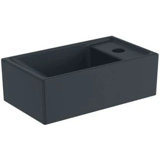 Afbeelding van Ideal Standard Tempo fontein (37 x 21 cm) zwart mat 1 kraangat rechts,