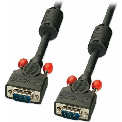 Afbeelding van LINDY 36377 VGA kabel Aansluitkabel stekker 15 polig, polig 10.00 m Zwart
