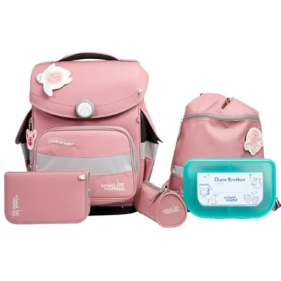 Afbeelding van School Mood Timeless Pro Schooltas set 7 delig