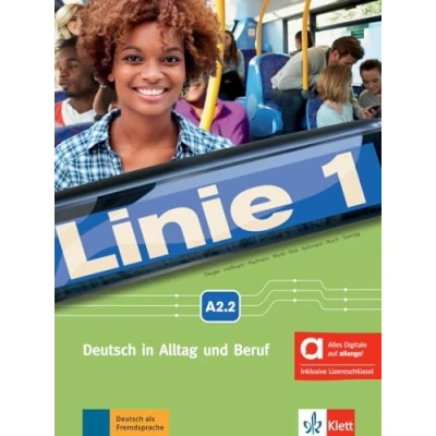 Afbeelding van Linie 1 a2.2, libro del alumno y de ejercicios edicion hibrida allango: Deutsch in Alltag und Beruf. Kurs Übungsbuch mit Audios Videos inklusive Lizenzschlüssel allango (24 Monate)