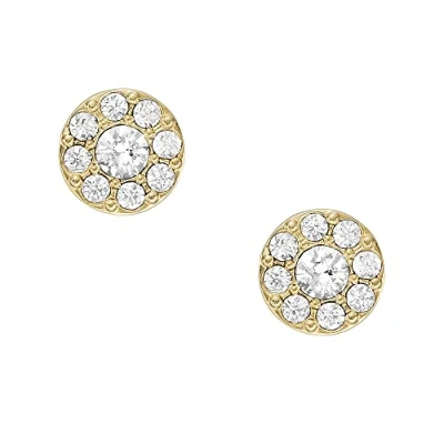 Afbeelding van Fossil JF04375710 Oorknoppen All Stacked Up staal zirconia