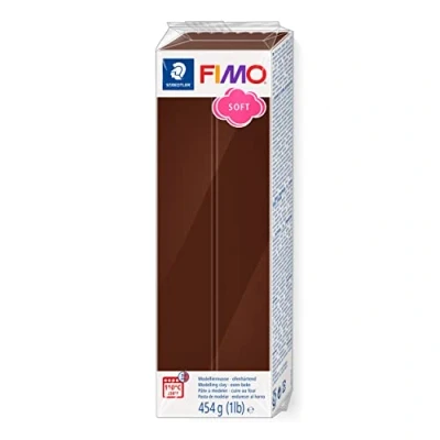 Afbeelding van Fimo soft boetseerklei 454 g chocolade 8021 75 (04 19)