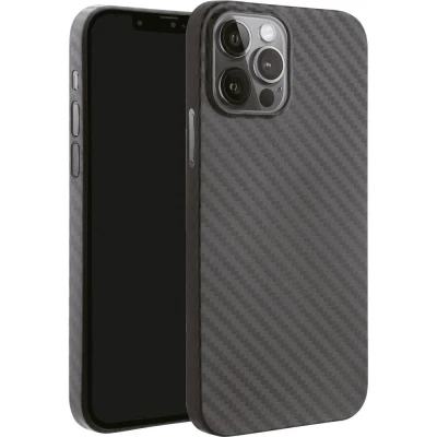 Afbeelding van Vivanco Pure Backcover Apple iPhone 13 Pro Carbon Inductieve lading, Stootbestendig