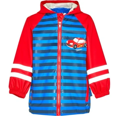 Afbeelding van Playshoes Regenjas Raceauto