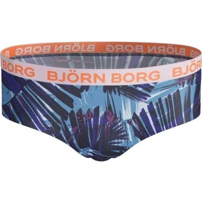 Afbeelding van Bjorn Borg Meisjes Hipster 2p Summer Palm Maat 158 164 Vrouwen