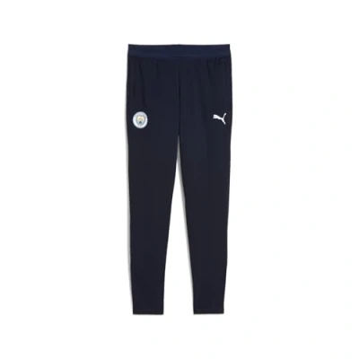 Afbeelding van Manchester city fc mcfc training pants w/ poc in de kleur marine.