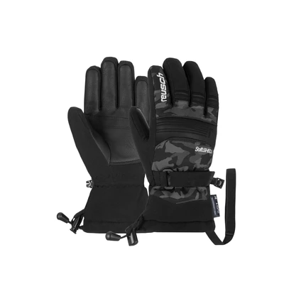 Afbeelding van Reusch Junior Handschoen Kondor R tex Warm 5570 Dark Camo/black
