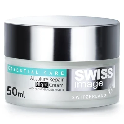 Afbeelding van SWISS IMAGE Essential Care Absolute Repair Night Cream 50ml No Parabens SLS/SLES Phathalates