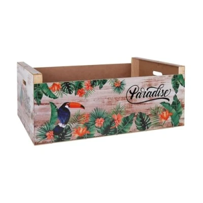 Afbeelding van Placemat Confortime Paradise Hout Tropisch 58 x 39 21 cm (3 Stuks)