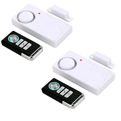 Afbeelding van HENDUN Draadloze deuralarm met afstandsbediening, ramen open alarmen, home security sensor, zwembad alarm voor kinderen veiligheid, voorkomen diefstal (2 pack)
