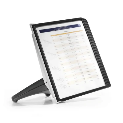 Afbeelding van Bureaustandaard Durable 5540 Sherpa Soho met 5 tassen zwart