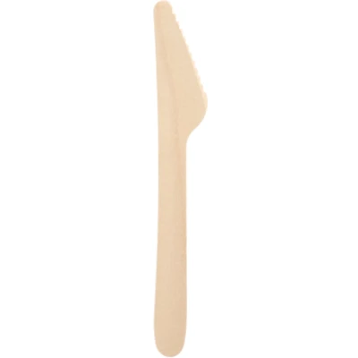 Afbeelding van 100 x Mes hout pure 16,5cm