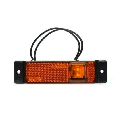 Afbeelding van LED zijmarkeringslicht Oranje 12/24V Met reflector