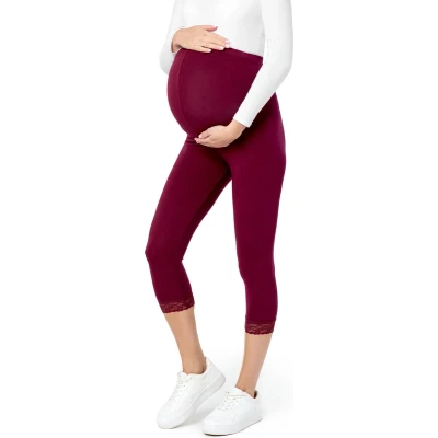 Afbeelding van Bemammy Legging, Dames, Maat: Medium, Weinrot