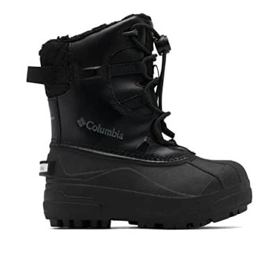 Afbeelding van Columbia Childrens Bugaboot Celsius Unisex Snowboardschoen voor kinderen, Maat: 25 1/3, Black/graphite Leer en textiel