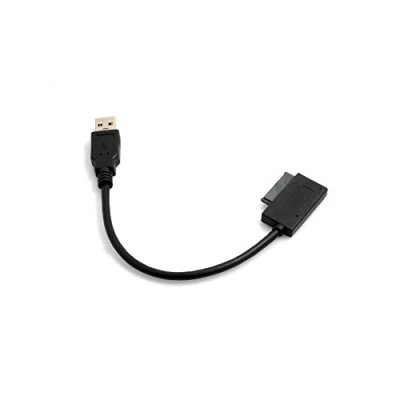 Afbeelding van Systeem S USB type A 3.0 (male) naar 7 + 6 13pin Slimline SATA laptop CD/DVD ROM optische drive kabel adapter