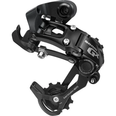 Afbeelding van Achterderailleur sram gx type 21 10 speed korte kooi ZWART