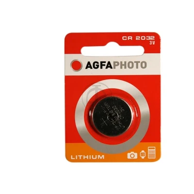 Afbeelding van Agfaphoto Batterij Lithium, Knoopcel, CR2032, 3V Extreme, Retail blisterverpakking (1 pack)