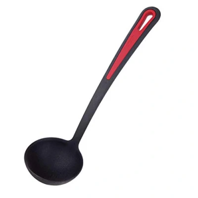 Afbeelding van Westmark Soeplepel/pollepel, hittebestendig tot 270C, PPA, lengte: 31,5 cm, Gallant Plus, zwart/rood, 29562275