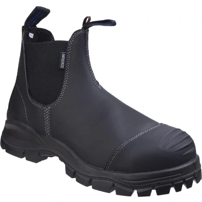 Afbeelding van Blundstone #910 Chelsea laars Met Zwarte Stalen Neus Maat 43