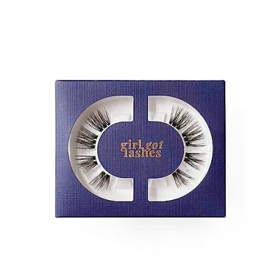 Afbeelding van GirlGotLashes Mini Box Cat Eye Edition N4 wimperextensies voor thuis, 1 paar kunstwimpers, houdt 5 7 dagen, veganistisch, handgemaakt