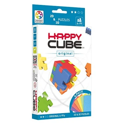 Afbeelding van SmartGames Happy Cube Original 6 puzzels 3D