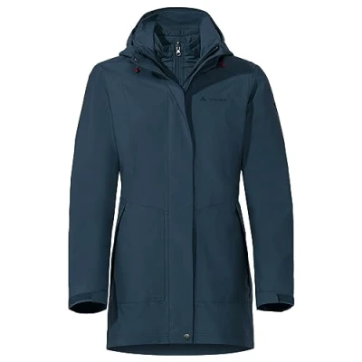 Afbeelding van VAUDE Idris 3 in 1 parka voor dames, dubbele jas