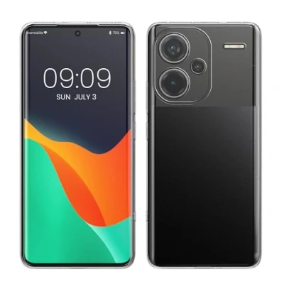 Afbeelding van kwmobile telefoonhoesje geschikt voor Xiaomi Redmi Note 13 Pro+ 5G / Pro Plus Hoesje smartphone Back cover