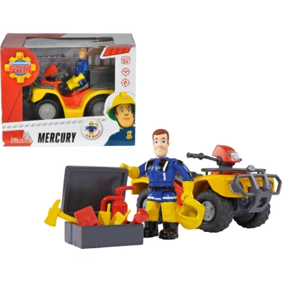 Afbeelding van SIMBA Brandweerman Sam Mercury Quad met figuur