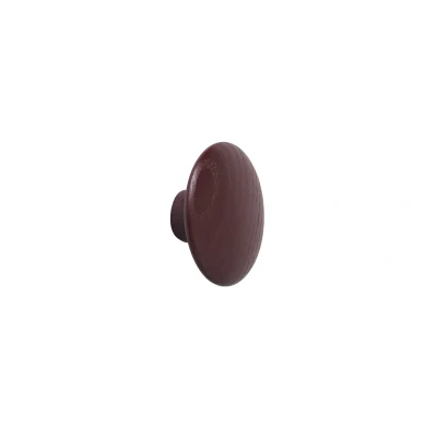 Afbeelding van Muuto Dots wandhaak bordeaux klein