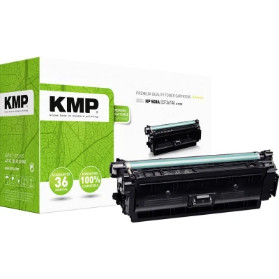 Afbeelding van KMP Toner vervangt HP 508A, CF361A Compatibel Cyaan 5000 bladzijden H T223C 2537,0003