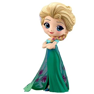 Afbeelding van Banpresto Qposket Disney Princesses Frozen Actiefiguur om te verzamelen Elsa 14 cm 85498P