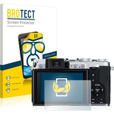 Afbeelding van BROTECT Screenprotector voor Fujifilm X30 Folie Beschermfolie transparant (2 Stuks)
