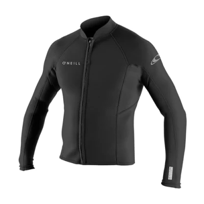 Afbeelding van O&#039;neill Mannen Reactor Ii 1.5mm Neopreen Front Zip Jas Zwa