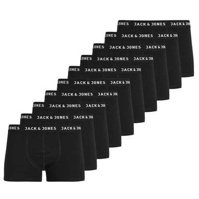 Afbeelding van JACK &amp; JONES Boxershorts zwart / wit