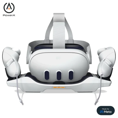 Afbeelding van PowerA META QUEST Oplaadstation, Accessoires VR + AR, Wit