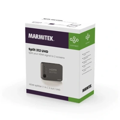 Afbeelding van Marmitek Split 312 uhd 1 input / 2 output, ultra hd (4k) 08255