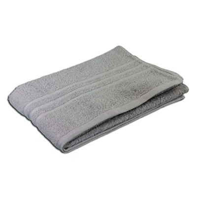Afbeelding van Gözze Douchehanddoek, 100% katoen, 70 x 140 cm, Sylt, zilver, 7881 90 5