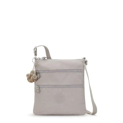 Afbeelding van Kipling Keiko schoudertas voor dames, Grijs Gris, 8.3&#039;&#039;L x 9&#039;&#039;H 0.8&#039;&#039;D