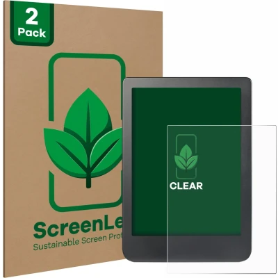 Afbeelding van ScreenLeaf Screenprotector voor Kobo Clara HD (6&quot;) / BW Colour Duurzame schermbescherming Folie Beschermfolie transparant (2 Stuks)