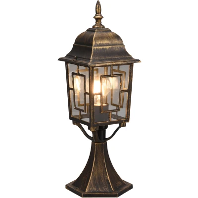 Afbeelding van TRIO VOLTURNO Paalverlichting Antieke roest excl. 1x E27 4W Buitenverlichting IP23