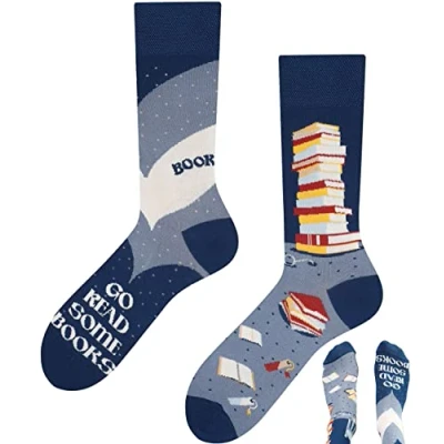 Afbeelding van TODO Grappige sokken met motief voor heren en dames, leuke coole sokken, kleurrijk, veelkleurig, gek, 35 38 EU